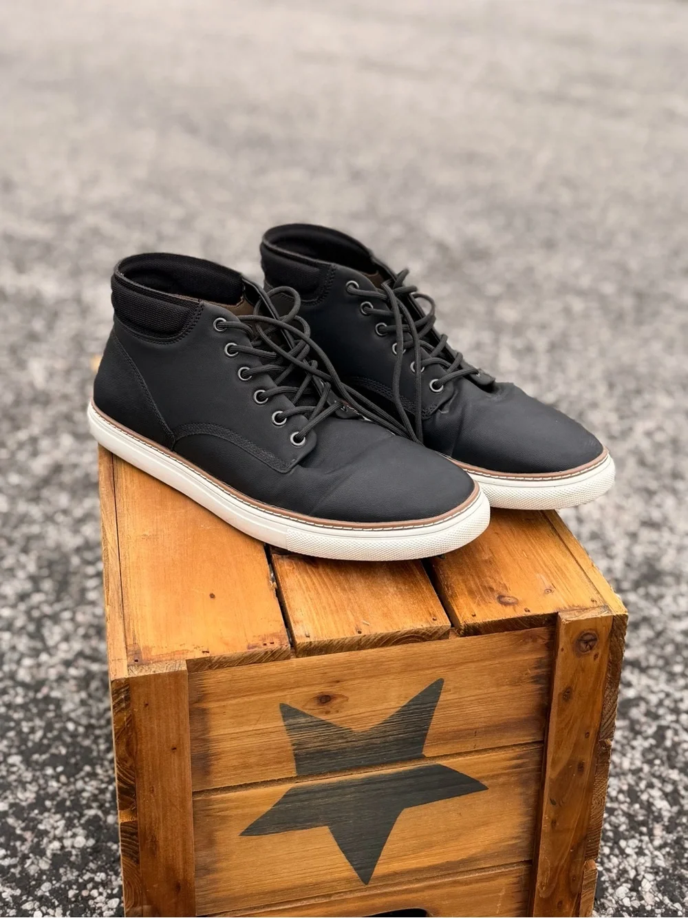 Seven 91 Men's Casual High-Top Chukka Boot